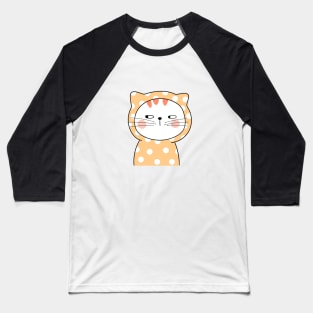 Cat Miaw Baseball T-Shirt